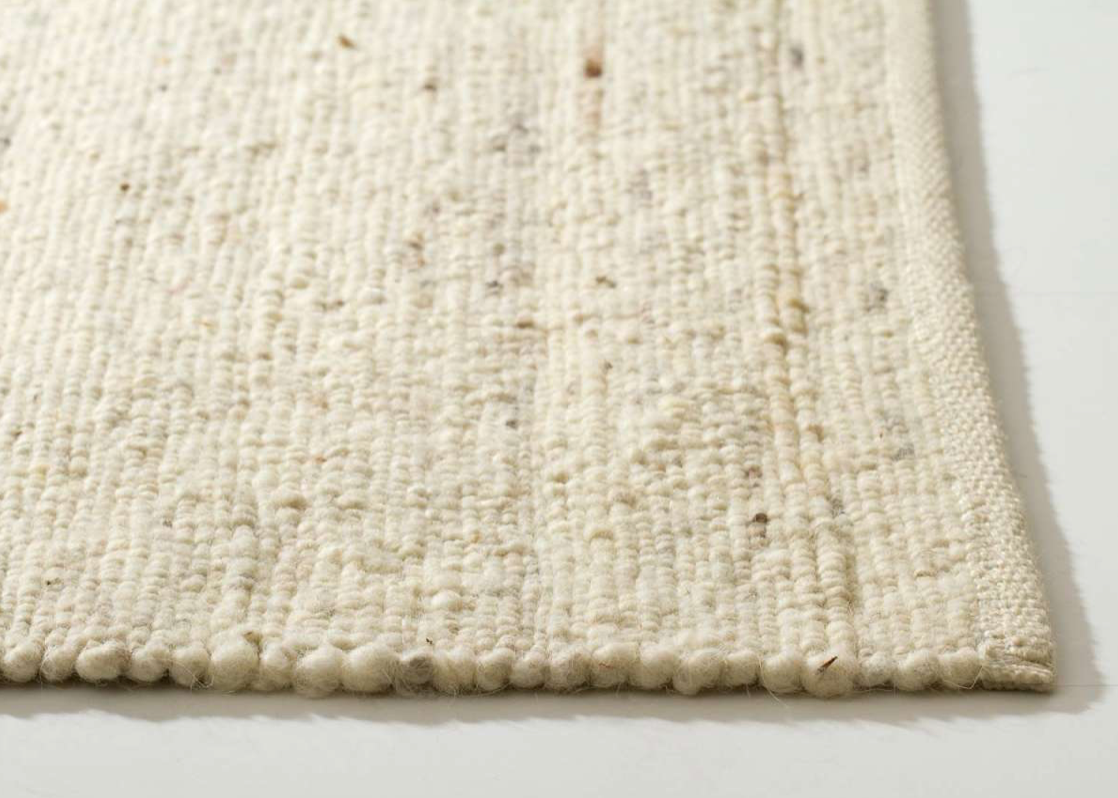 Handweb Teppich Alvar Naturhell
