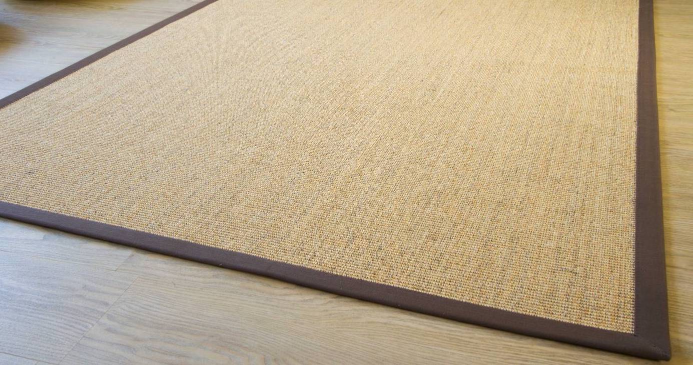 Sisalteppich Rio Natur Dunkel & Dunkelbraun