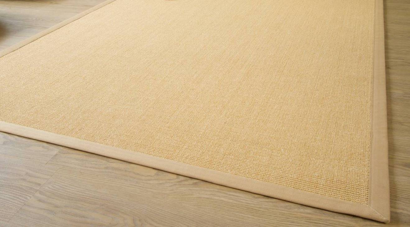Sisalteppich Rio Naturhell & Beige